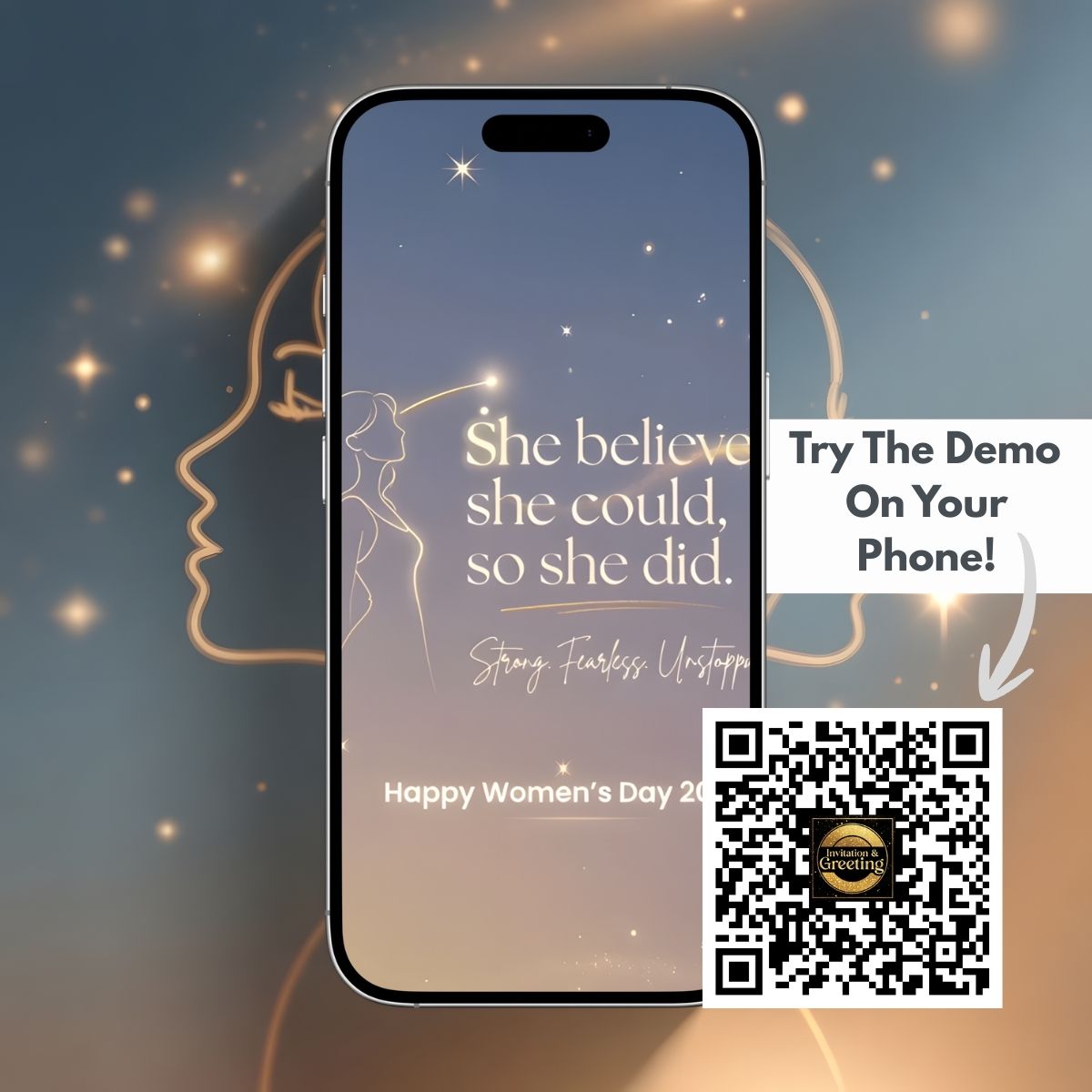 Happy Women’s Day Animated Reel | Instant Download MP4 - Image 2