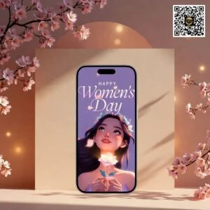 Premium Women’s Day Greeting Reel – Digital MP4